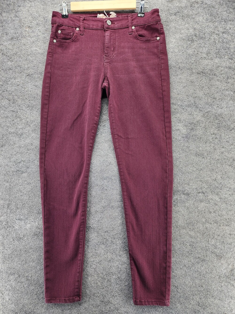 Altard State Jeans Womens 29/9 Skinny Red Denim